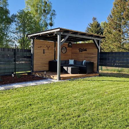 Ferienhaus Seeoase - 70Qm - Kamin -Terrassen - Parkplatz - Badestelle Fusslaeufig Joachimsthal  Kültér fotó