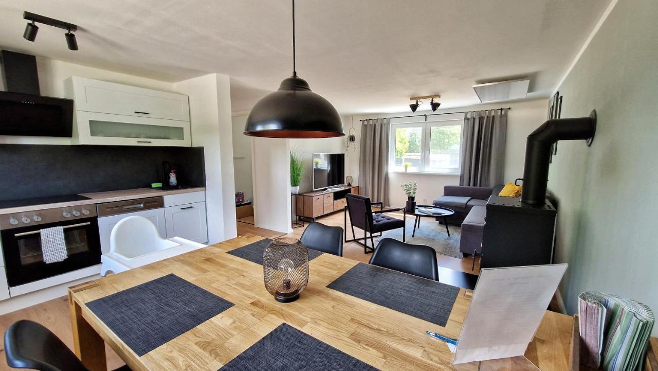 Ferienhaus Seeoase - 70Qm - Kamin -Terrassen - Parkplatz - Badestelle Fusslaeufig Joachimsthal  Kültér fotó