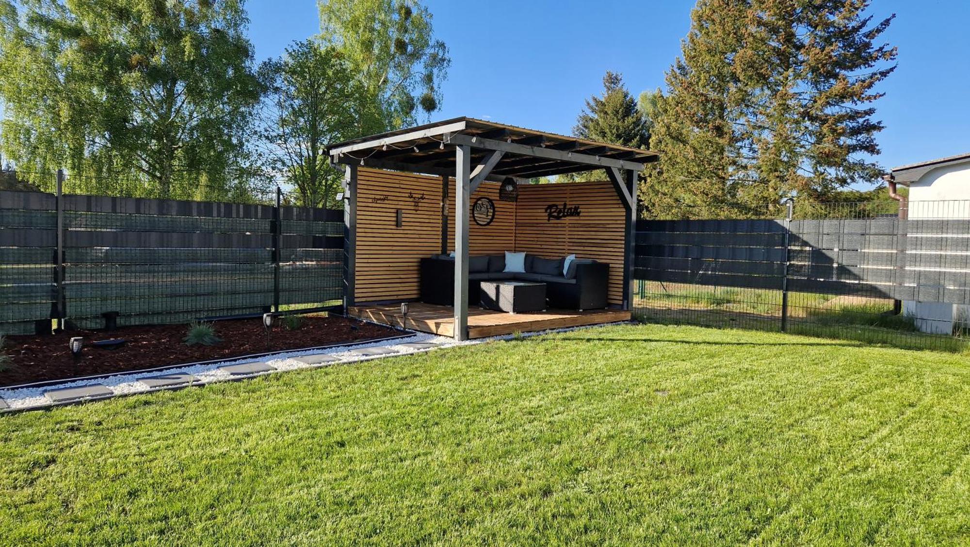 Ferienhaus Seeoase - 70Qm - Kamin -Terrassen - Parkplatz - Badestelle Fusslaeufig Joachimsthal  Kültér fotó